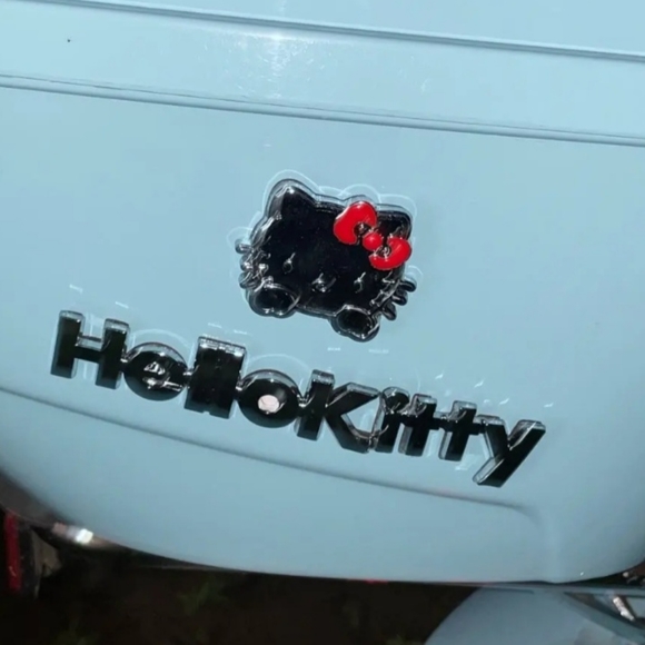 COPY - New Hello Kitty car or laptop emblem with adhesive back.  SHIPPING AVAIL… - Picture 1 of 10